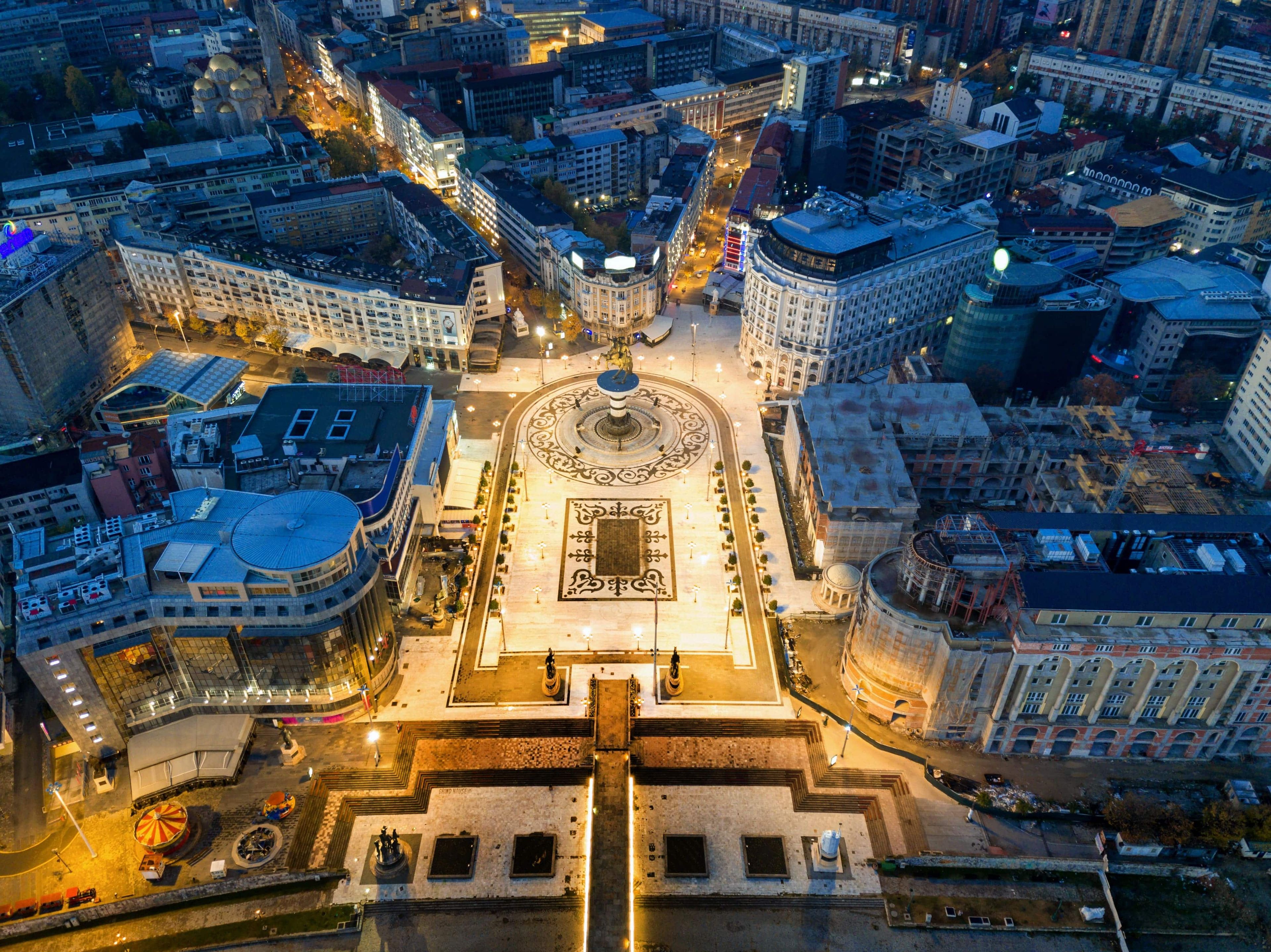 Monumenti i Aleksandrit të Madh në Shkup - Maqedonia e Veriut